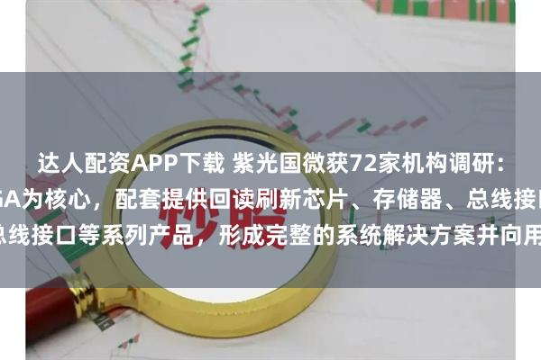 达人配资APP下载 紫光国微获72家机构调研：公司以核心主控芯片FPGA为核心，配套提供回读刷新芯片、存储器、总线接口等系列产品，形成完整的系统解决方案并向用户推广（附调研问答）